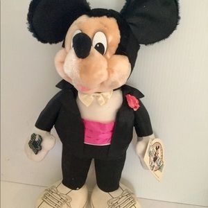 Disney (Rare) Vintage Mickey Mouse “60 Yrs With You” doll, With Tags.